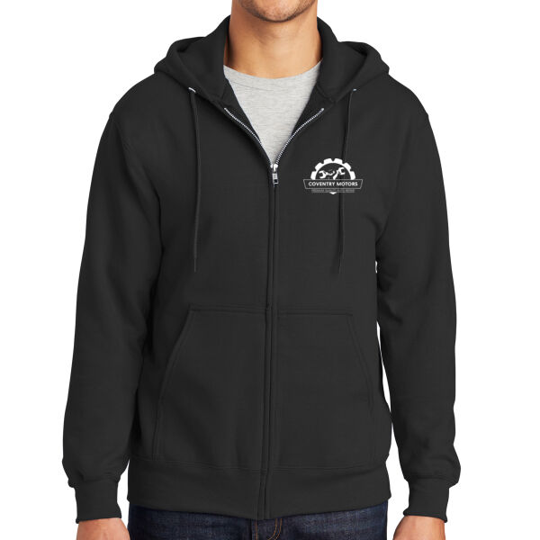 CVM - Essential Fleece Full Zip Hooded Sweatshirt Thumbnail