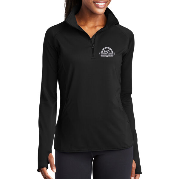 CVM - Women's Stretch 1/4 Zip Pullover Thumbnail