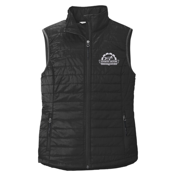 CVM - Women's Packable Puffy Vest Thumbnail